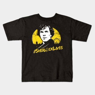 #SherlockLives Kids T-Shirt